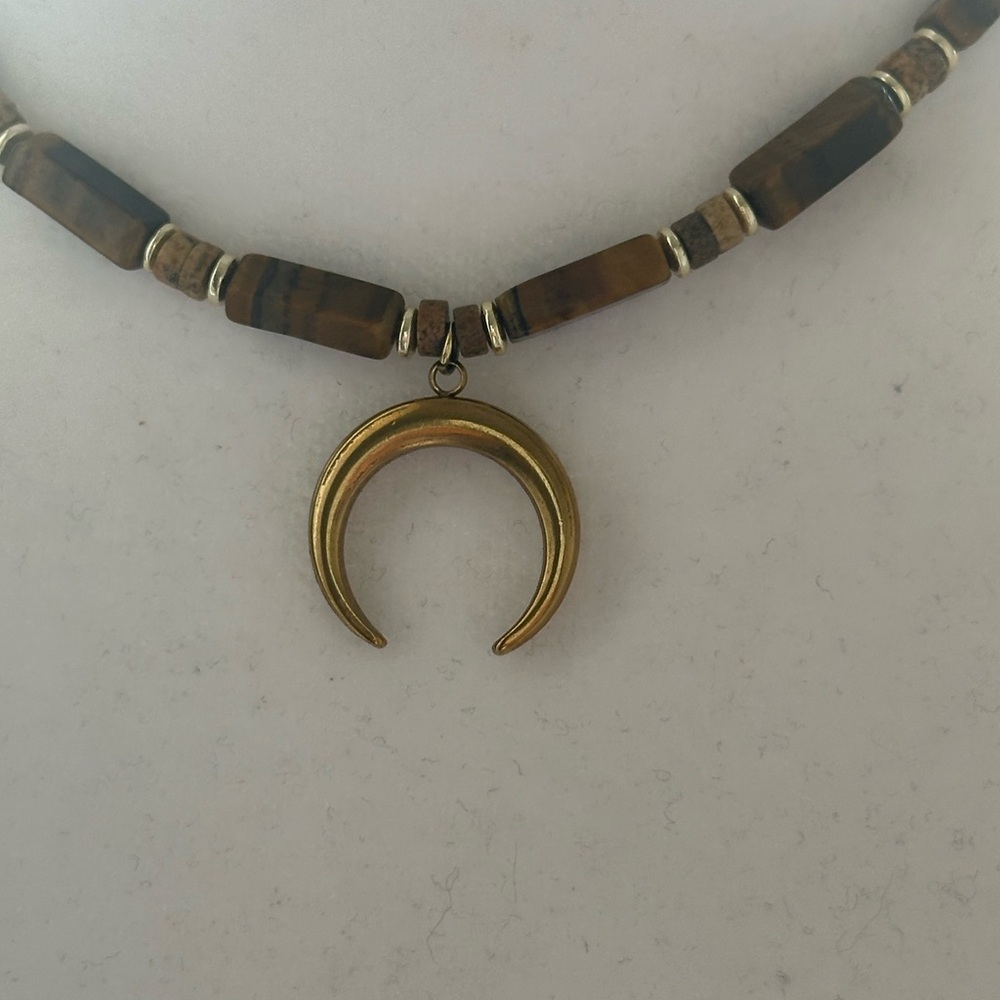 Tiger Moon Choker Highway Hippie Jewelry